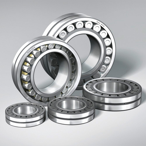 Aligning roller bearing